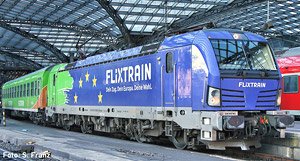 BR 193 826 ベクトロン Flixtrain `Dein Europa` ★外国形モデル (鉄道模型)