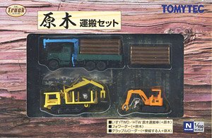 ザ・トラックコレクション 原木運搬セット (3台セット) (鉄道模型)