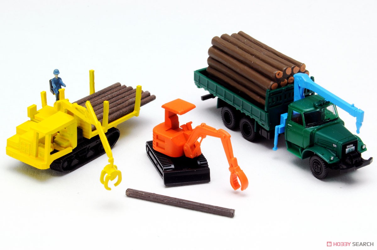 ザ・トラックコレクション 原木運搬セット (3台セット) (鉄道模型) 商品画像1