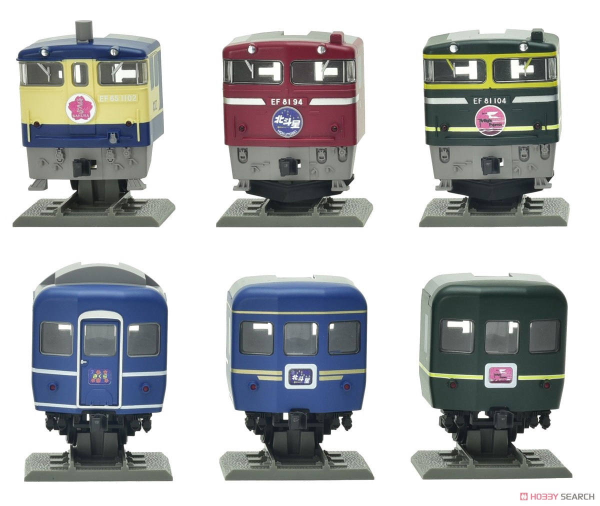 Rolling Stock Specimen Series Tetsu-Gan Collection Vol.2 (6 Types + Secret/Set of 6) (Pre-colored Completed) (Model Train) Item picture1