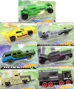 Hot Wheels Character Gaming Assort Minecraft (set of 8) (Toy)