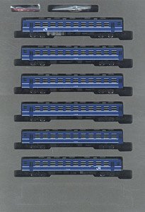 J.R. Coaches Series 12-100 (Miyahara Rail Yard) Set (6-Car Set) (Model Train)