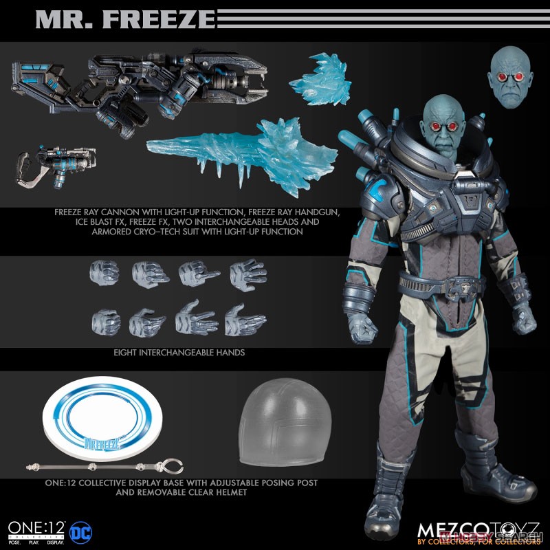 ONE:12 Collective/ DC Comics: Mr. Freeze 1/12 Action Figure Deluxe Edition (Completed) Other picture13