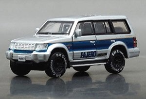 Mitsubishi Pajero 2nd Generation Blue Stripe RHD (Diecast Car)