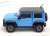 Suzuki Jimny (JB74) Blue/Black Top RHD (Diecast Car) Item picture2