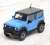 Suzuki Jimny (JB74) Blue/Black Top RHD (Diecast Car) Item picture1