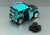 Lb Nation Suzuki G Mini Glitter Green RHD (Blister Pack) (Diecast Car) Other picture2