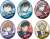 Detective Conan 90`s Series Egg Can Badge (Set of 6) (Anime Toy) Item picture1