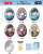 Detective Conan 90`s Series Egg Can Badge (Set of 6) (Anime Toy) Other picture1