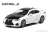Lexus RC F `Carbon Exterior Package` 2018 White Nova Glass Flake (Diecast Car) Item picture1