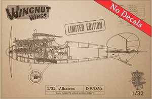 Albatros D.V/D.Va (No Decals) Limited Edition (Plastic model)