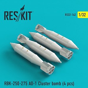 RBK-250-275 AO-1 Cluster Bomb (4 Pieces) (Plastic model)