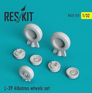 L-39 Albatros Wheels Set (for Special Hobby) (Plastic model)