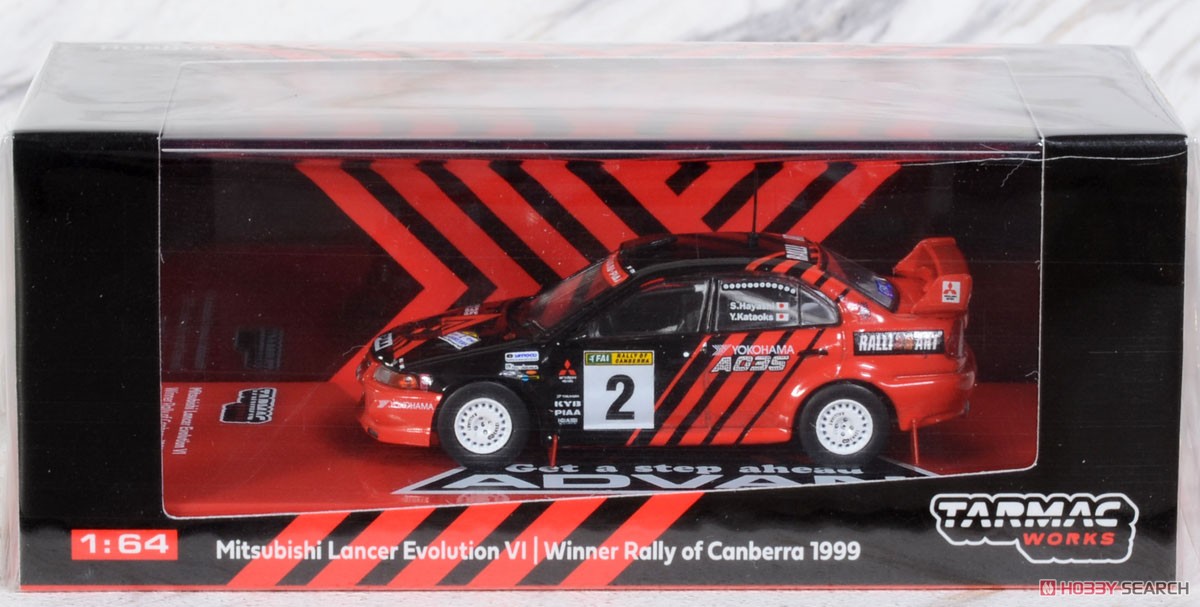 Mitsubishi Lancer Evo 6 Winner Rally of Canberra 1999 Y.Kataoka / S.Hayashi (ミニカー) パッケージ1