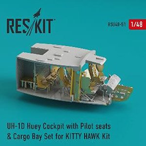 UH-1D インテリアパーツセット (キティーホーク用) (プラモデル)