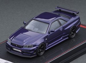 Nismo R34 GT-R Z-tune Purple Metallic (Diecast Car)