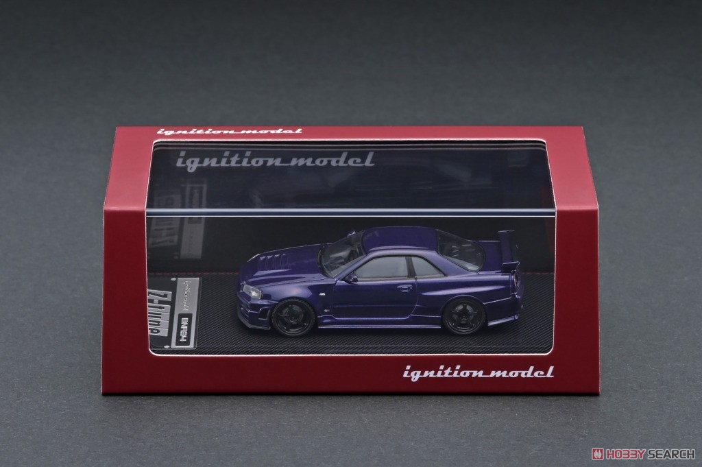 Nismo R34 GT-R Z-tune Purple Metallic (Diecast Car) Package1