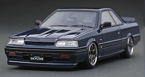 Nissan Skyline GTS-R (R31) Blue Black (Diecast Car)