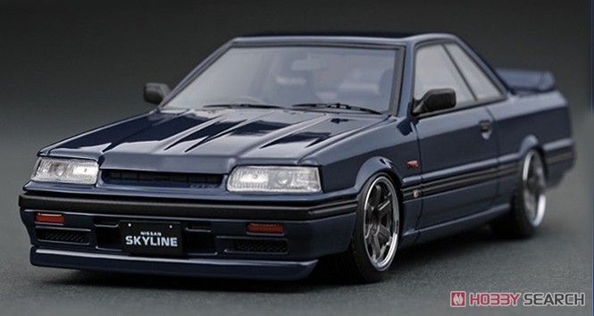 Nissan Skyline GTS-R (R31) Blue Black (ミニカー) その他の画像1