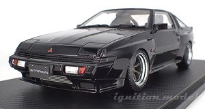 Mitsubishi Starion 2600 GSR-VR (E-A187A) Black (Diecast Car)