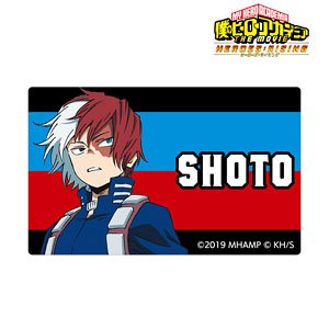 My Hero Academia The Movie : Heroes Rising Especially Illustrated Shoto Todoroki Card Sticker (Anime Toy)