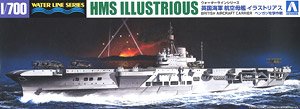 Royal Navy Aircraft Carrier HMS Illustrious `Benghazi Attack` (Plastic model)