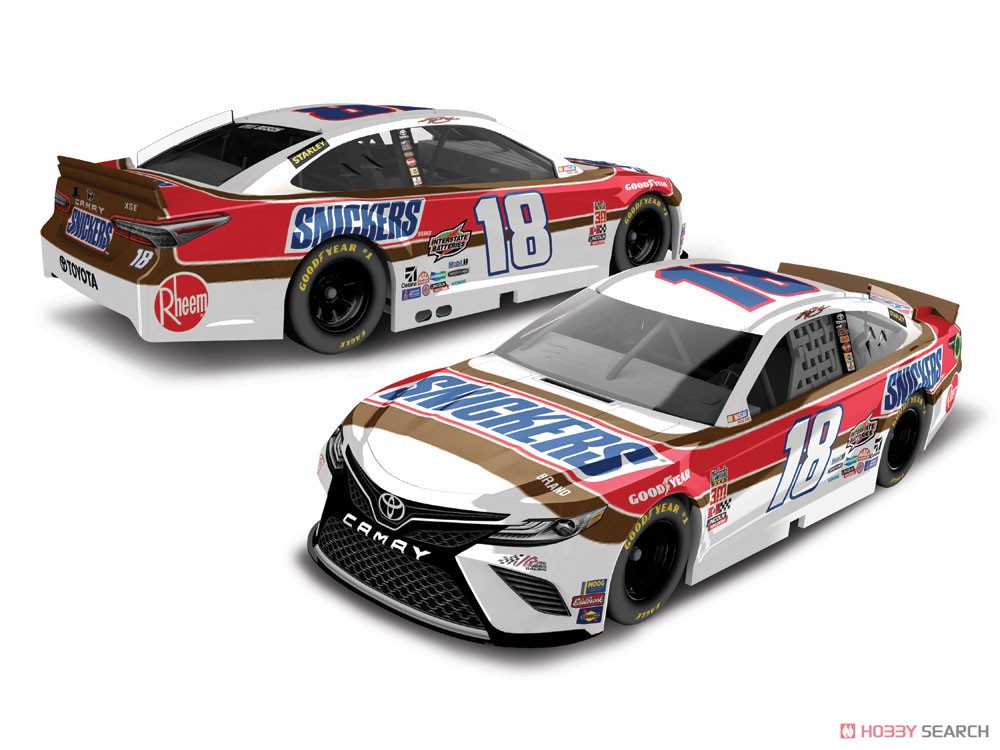 Kyle Busch 2019 Snickers Darlington Throwback Toyota Camry NASCAR 2019 (Diecast Car) Other picture1