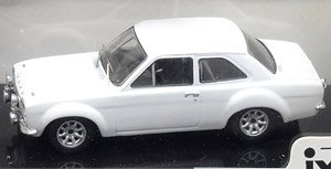 Ford Escort MkI RS1600 1971 Rally Spec All White (Diecast Car)