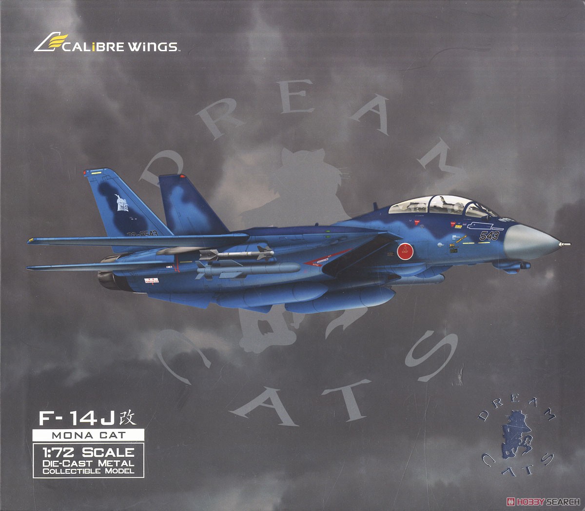 F-14J改 航空自衛隊 洋上迷彩 `Mona Cat` 73-8543 (完成品飛行機) パッケージ2