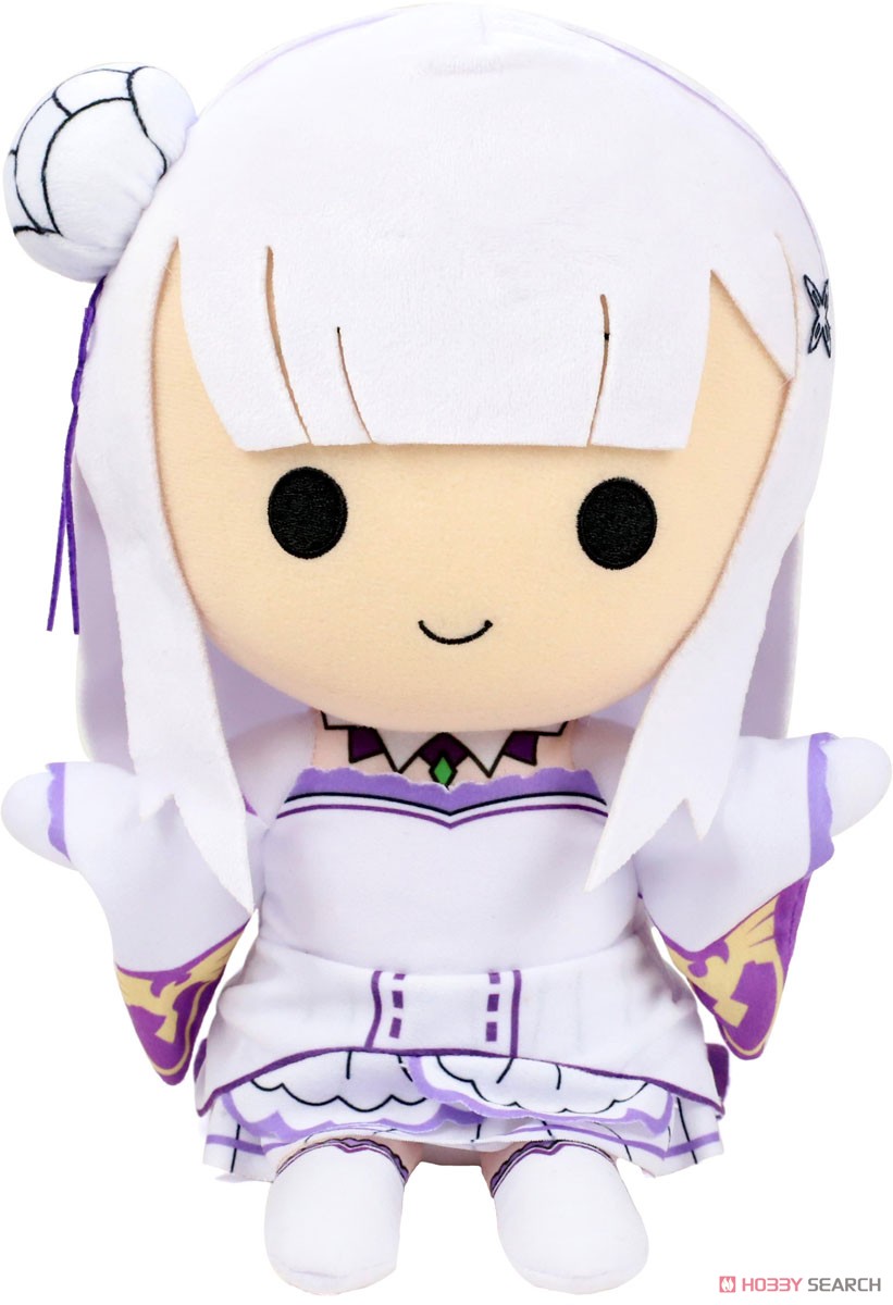 [Re:Zero -Starting Life in Another World-] Plush Emilia (Anime Toy) Item picture1