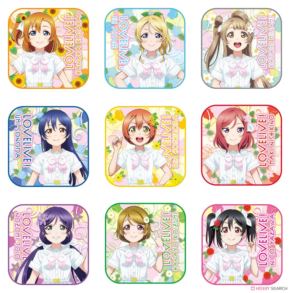 ラブライブ！ ミニタオル A song for you！You？You!! Ver. (9個セット) (キャラクターグッズ) 商品画像10