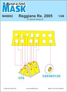 Reggiane Re.2005 Mask (for Special Hobby) (Plastic model)