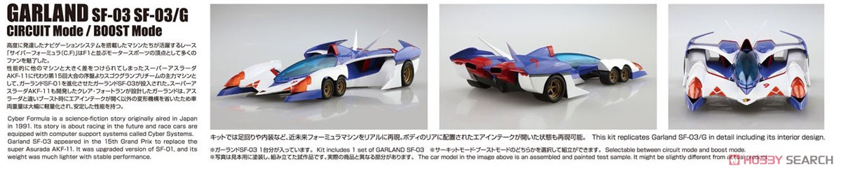 Garland SF-03 SF-03/G Circuit Mode/Boost Mode (Plastic model) その他の画像2