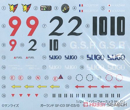 Garland SF-03 SF-03/G Circuit Mode/Boost Mode (Plastic model) 中身4