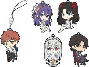[Fate/stay night [Heaven`s Feel] Rubber Strap Collection (Set of 5) (Anime Toy)