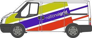 (N) フォード トランジット MkV SWB ロールーフ National Grid (鉄道模型)