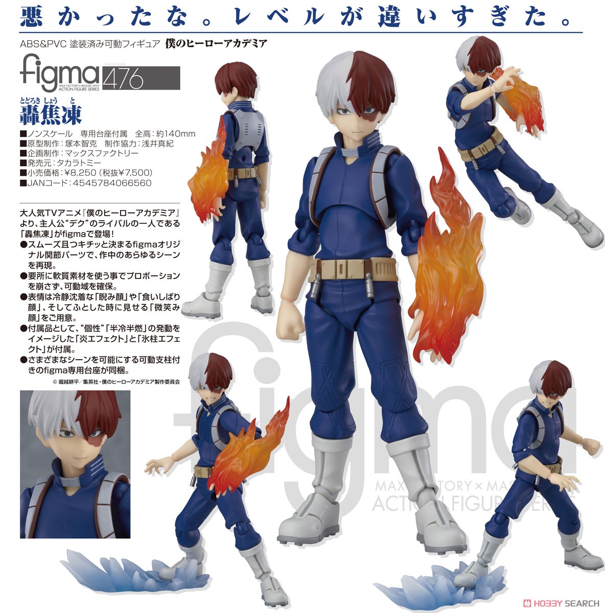 figma Shoto Todoroki (PVC Figure) Item picture7