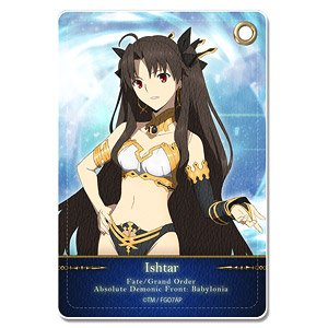 [Fate/Grand Order - Absolute Demon Battlefront: Babylonia] Leather Pass Case Design 09 (Ishtar) (Anime Toy)