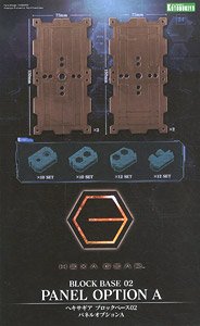 Hexa Gear Block Base 02 Panel Option A (Plastic model)