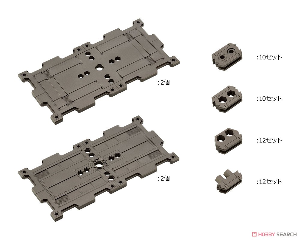 Hexa Gear Block Base 02 Panel Option A (Plastic model) Item picture1