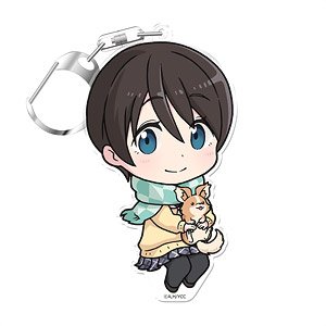 Yurucamp Petitcolle! Acrylic Key Ring (w/Stand) Ena Saito Uniform Ver, (Anime Toy)