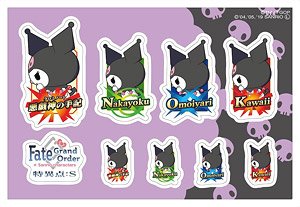 Fate/Grand Order x Sanrio Characters Singularity:S Sticker Kuromi (Anime Toy)