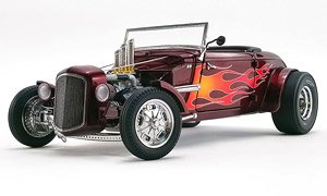 1934 Hot Rod Roadster - Brandywine Metallic with Flames (ミニカー)