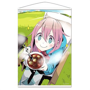 Yurucamp B2 Tapestry E [Nadeshiko Kagamihara] (Anime Toy)