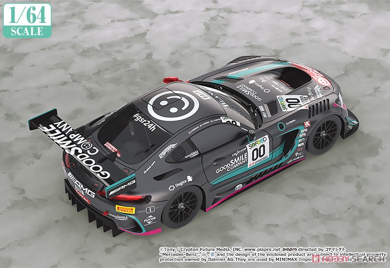 Good Smile Hatsune Miku AMG 2017 SPA24H Final Ver. (Diecast Car) Other picture2