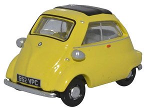 (OO) BMW Isetta, Yellow (Model Train)