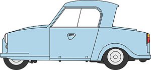(OO) AC インヴァカー ペールブルー (鉄道模型)
