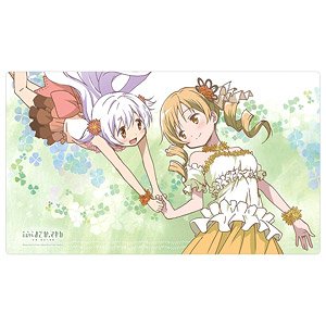 [Puella Magi Madoka Magica New Feature: Rebellion] Rubber Mat (Mami & Nagisa/Blossom) (Card Supplies)