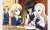 [Girls und Panzer das Finale] Blanket (Darjeeling & Orange Pekoe & Mary & Ando) (Anime Toy) Item picture1