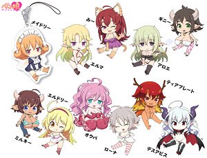Interspecies Reviewers Petanko Trading Acrylic Strap (Set of 11) (Anime Toy)